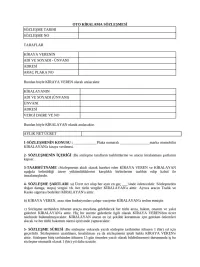 Araç Kiralamada Sözleşme Süreci: Müşterilerin Bilmesi Gerekenler